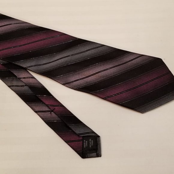 Vintage Apt. 9 silk tie 80s - Picture 3 of 5